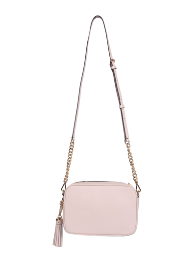 Shop Michael Michael Kors Ginny Shoulder Bag In Rosa