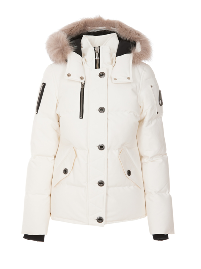 Shop Moose Knuckles 3q Jacket In White