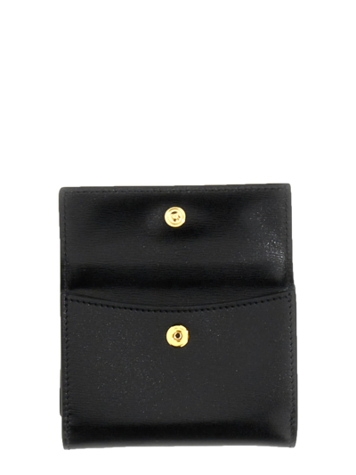 Shop Jil Sander Baby Wallet In Nero