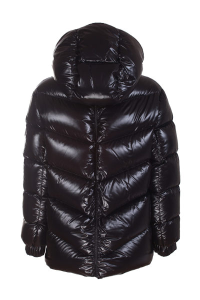 Shop Moncler Clair Short Down Jacket In Nero