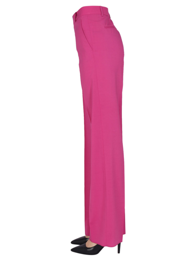 Shop Dsquared2 Slouchy Pants In Fucsia