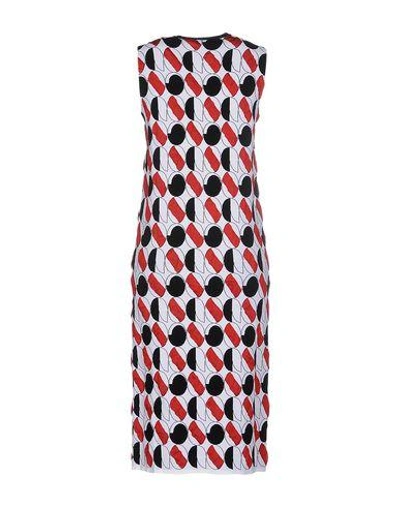 Shop Arthur Arbesser Knee-length Dress In White