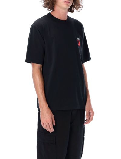 Shop Heron Preston Multi Heron Censored S/s T-shirt In Black