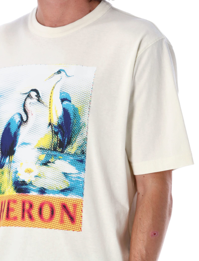 Shop Heron Preston Halftone S/s T-shirt In White