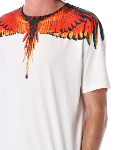 Shop Marcelo Burlon County Of Milan Icon Wings T-shirt In White