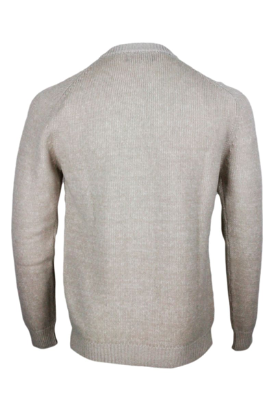 Kiton Sweaters In Ivory