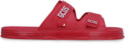 Shop Gcds Rubber Slides In Red