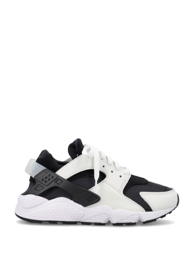 Shop Nike Air Huarache Sneakers In Black/white Black