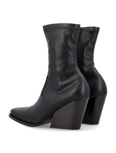 Shop Stella Mccartney Cowboy Ankle Boots In Black