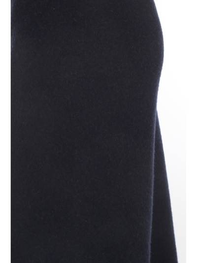 Shop Jil Sander Skirt In Dark Blue