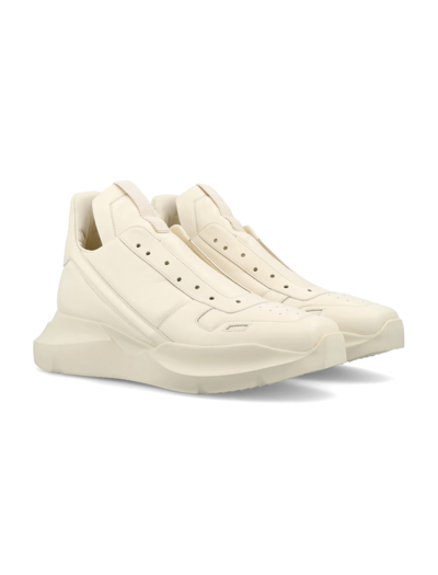 Shop Rick Owens Geth Runner In Milk Milk Milk