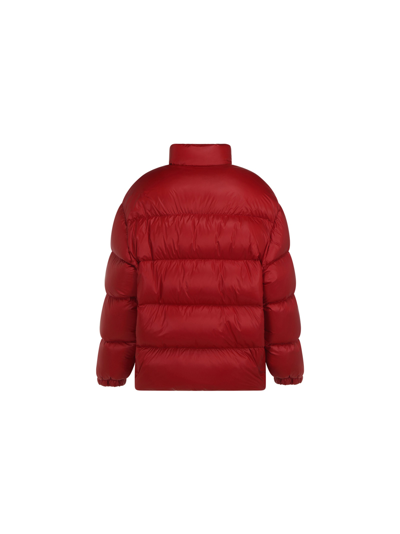 Shop Prada Jacket In Rosso