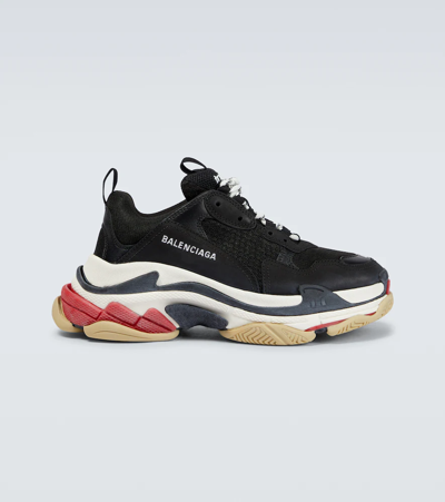 Balenciaga Triple S Diy Sneakers In White | ModeSens