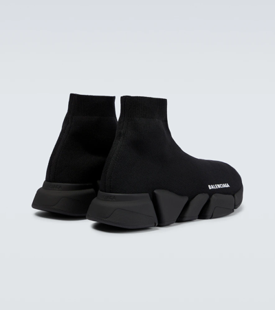 Shop Balenciaga Speed 2.0 Sneakers In Black