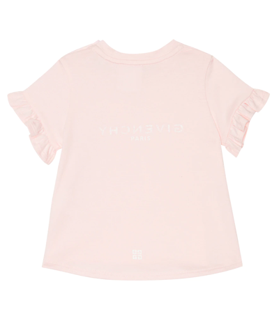 Shop Givenchy Baby Logo-print Cotton Jersey T-shirt In Marshmallow