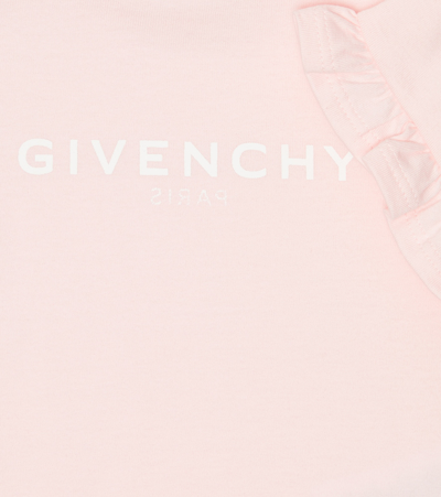 Shop Givenchy Baby Logo-print Cotton Jersey T-shirt In Marshmallow