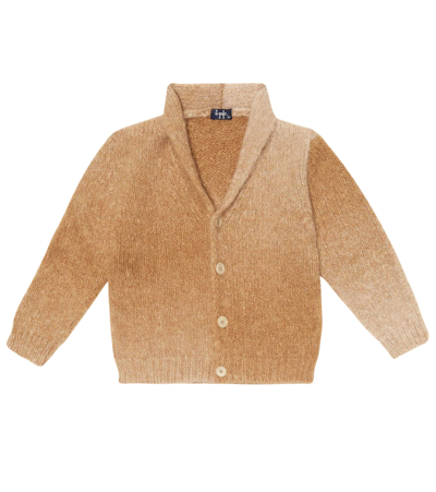 Shop Il Gufo Dégradé Alpaca-blend Knit Cardigan In Faloria