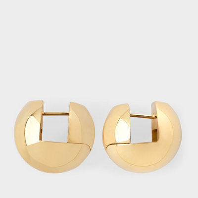 Shop Aeyde Alice Small Earrings In Gold