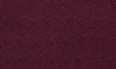 Trina Turk Halima Blouson Sleeve Merino Wool Sweater In Amaranth