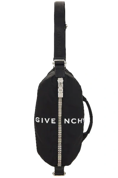 Shop Givenchy G-zip Bumbag In Black