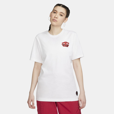 Shop Jordan Women's  T-shirt In White