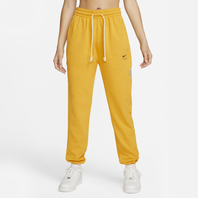 Nike Women's Dri-fit Swoosh Fly Standard Issue Basketball Pants In Yellow |  ModeSens