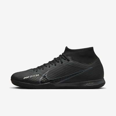 Shop Nike Men's Zoom Mercurial Superfly 9 Academy Ic Indoor/court Soccer Shoes In Black