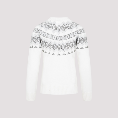 Shop Max Mara Osmio Pullover Sweater In White