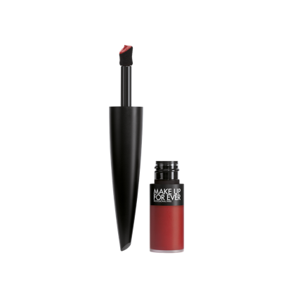 Make Up For Ever Rouge Artist For Ever Matte 24hr Longwear Liquid Lipstick 440 Chili For Life 0.17 oz / 4.5 G In Chili For Life - Red Orange