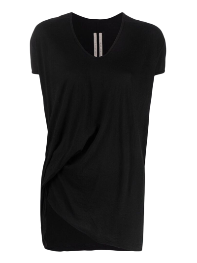 Shop Rick Owens Women's T-shirts And Top -  - In Black Cotton