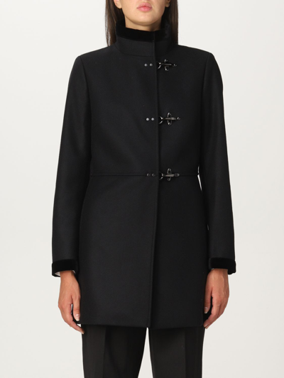Shop Fay Coat  Woman In Black