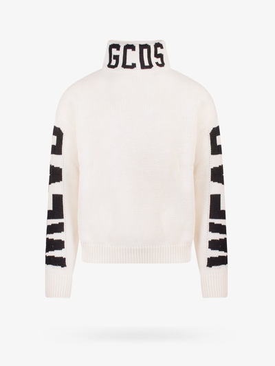 Shop Gcds Sweater In Beige