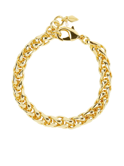Shop Anni Lu Liquid Chain Bracelet In Gold