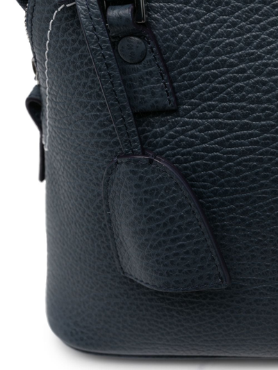 Maison Margiela 5ac Numbers-patch Shoulder Bag In Blau
