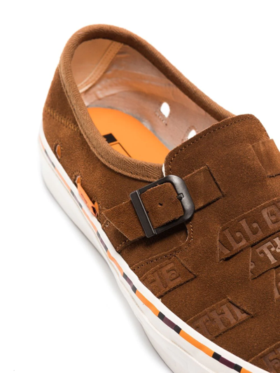 Vans Xtaka Hayashi 47 Huarache Low-top Sneakers In Brown