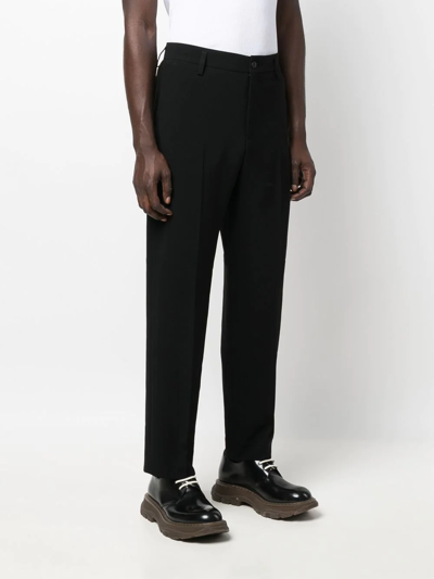 Filippa K Tailored Cropped Trousers In Black