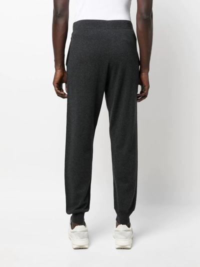 Shop Filippa K Drawstring Straight-leg Trousers In Grey