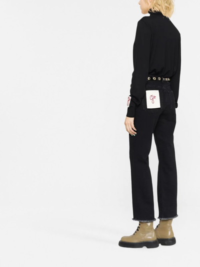 Golden Goose Jeans In Denim Nero In Black
