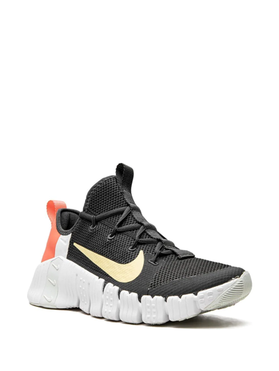 Shop Nike Free Metcon 3 Sneakers In Black