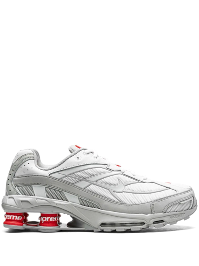 Shop Nike X Supreme Shox Ride 2 Sp "white" Sneakers