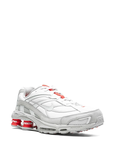 Nike X Supreme Shox Ride 2 Sp Sneakers In White