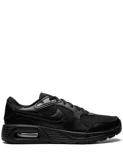 Shop Nike Air Max Sc "triple Black" Sneakers