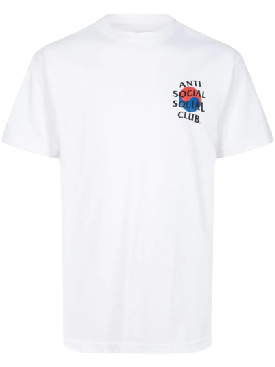 Anti Social Social Club X Case Study Mugunghwa T-shirt In Weiss