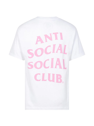 Shop Anti Social Social Club Everyone In La T-shirt In Weiss