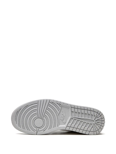 Shop Jordan Air  1 Low Se "grey Cream" Sneakers In White
