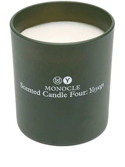 Shop Comme Des Garçons X Monocle Yoyogi Scented Candle In Grün