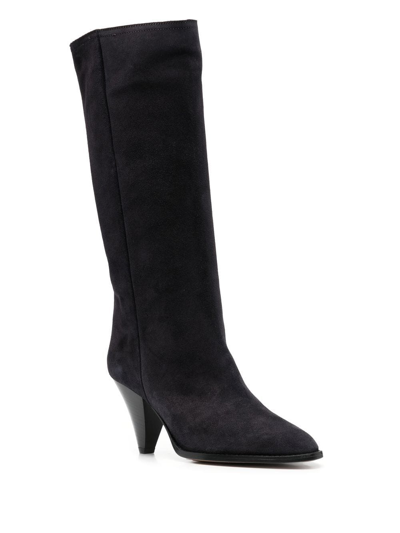 Shop Isabel Marant Lispa Knee-length Boots In Schwarz