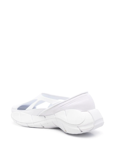 Shop Maison Margiela X Reebok Cut-out Slip-on Sneakers In White