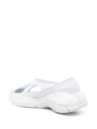 Maison Margiela X Reebok Cut-out Slip-on Sneakers In White
