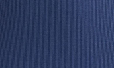 Cozy Earth Rib Knit Nightgown In Navy